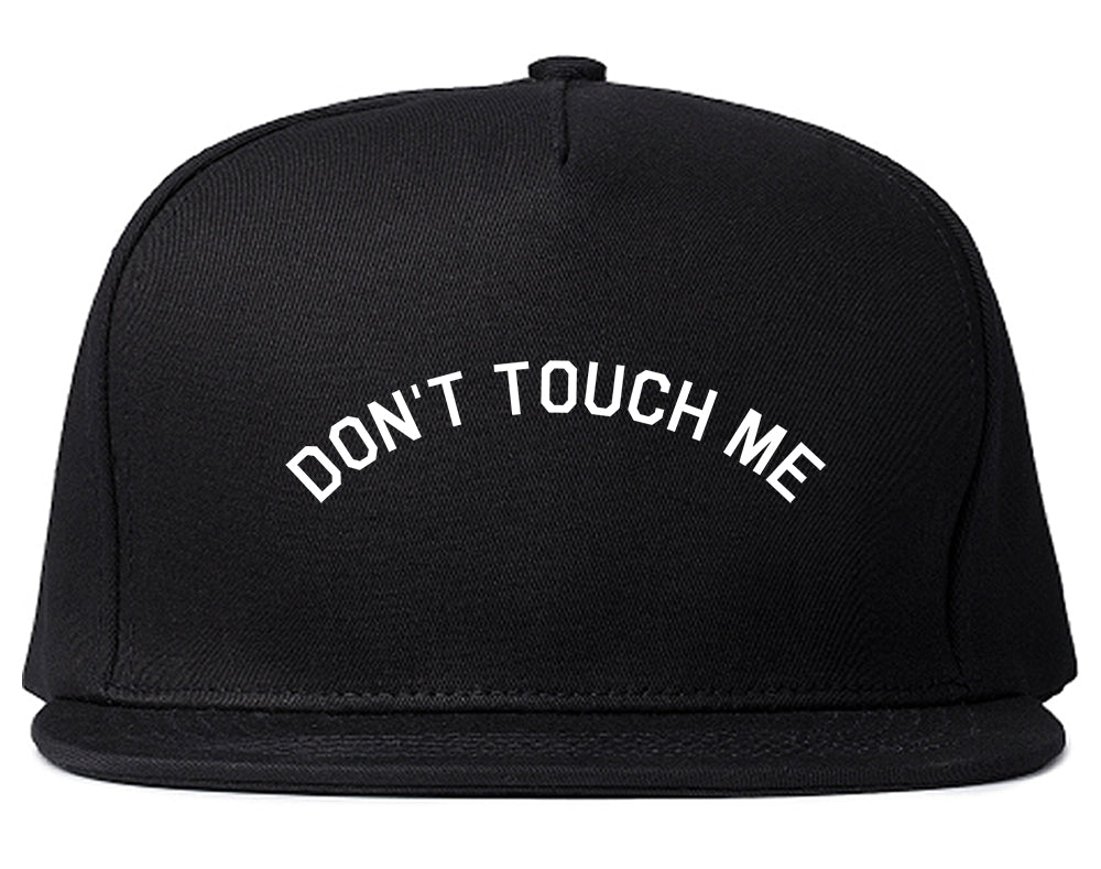 Dont Touch Me Roses Black Snapback Hat