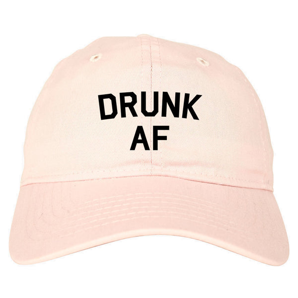 Drunk AF Bachelorette Party Dad Hat Pink