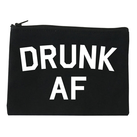 Drunk AF Bachelorette Party Makeup Bag Red