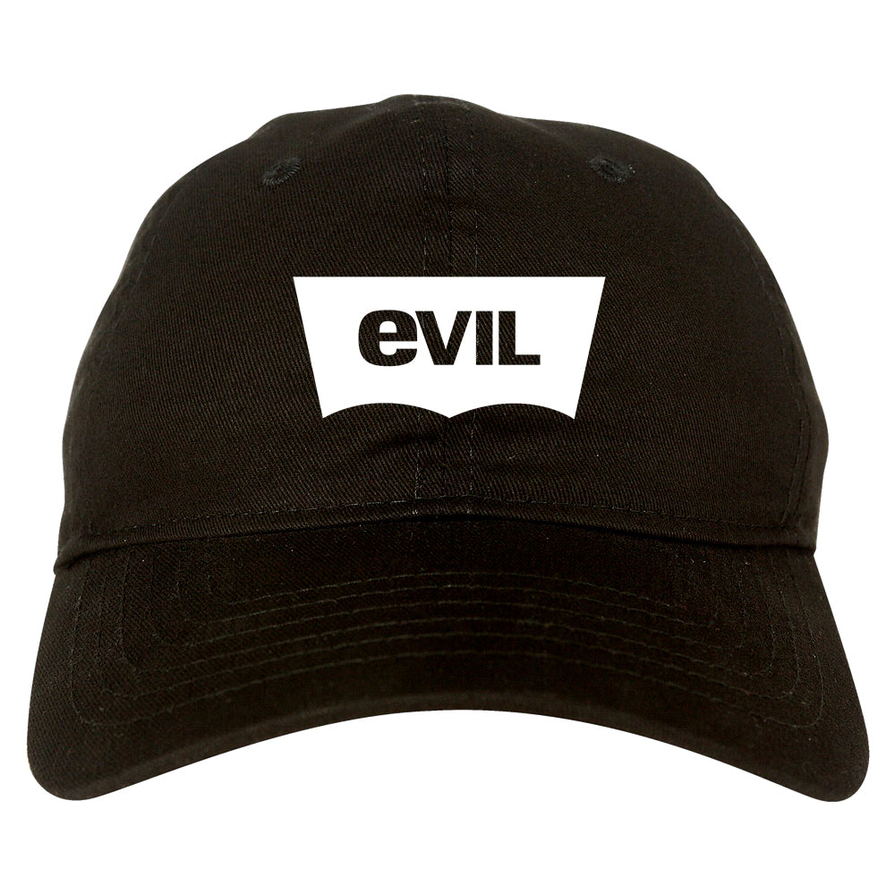 Evil Jeans Logo Dad Hat Black
