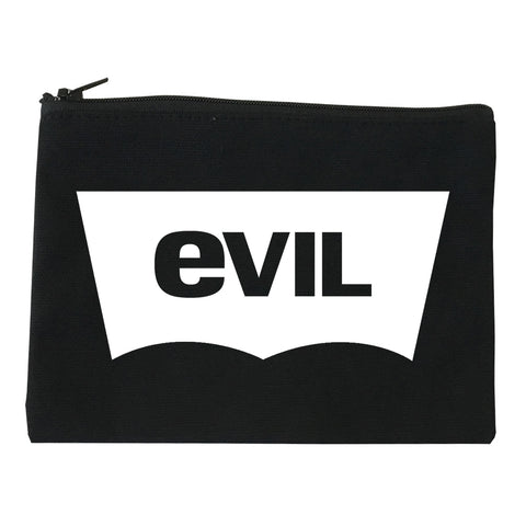 Evil Jeans Logo Makeup Bag Red