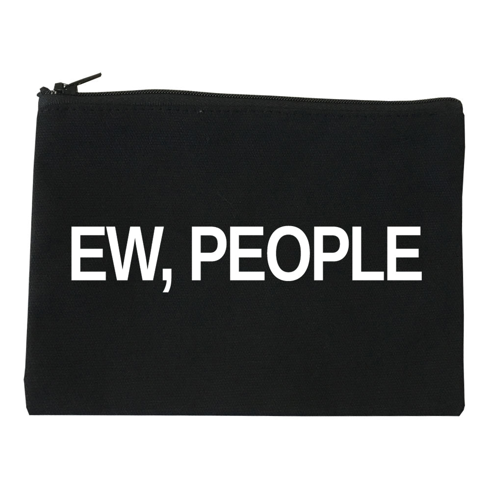Ew People Introvert Makeup Bag Red