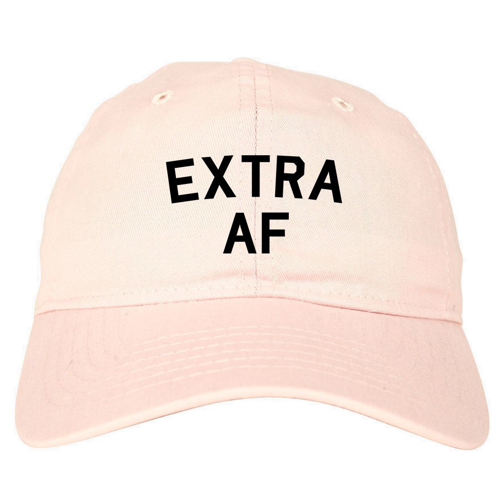 Extra AF Funny Dad Hat Pink
