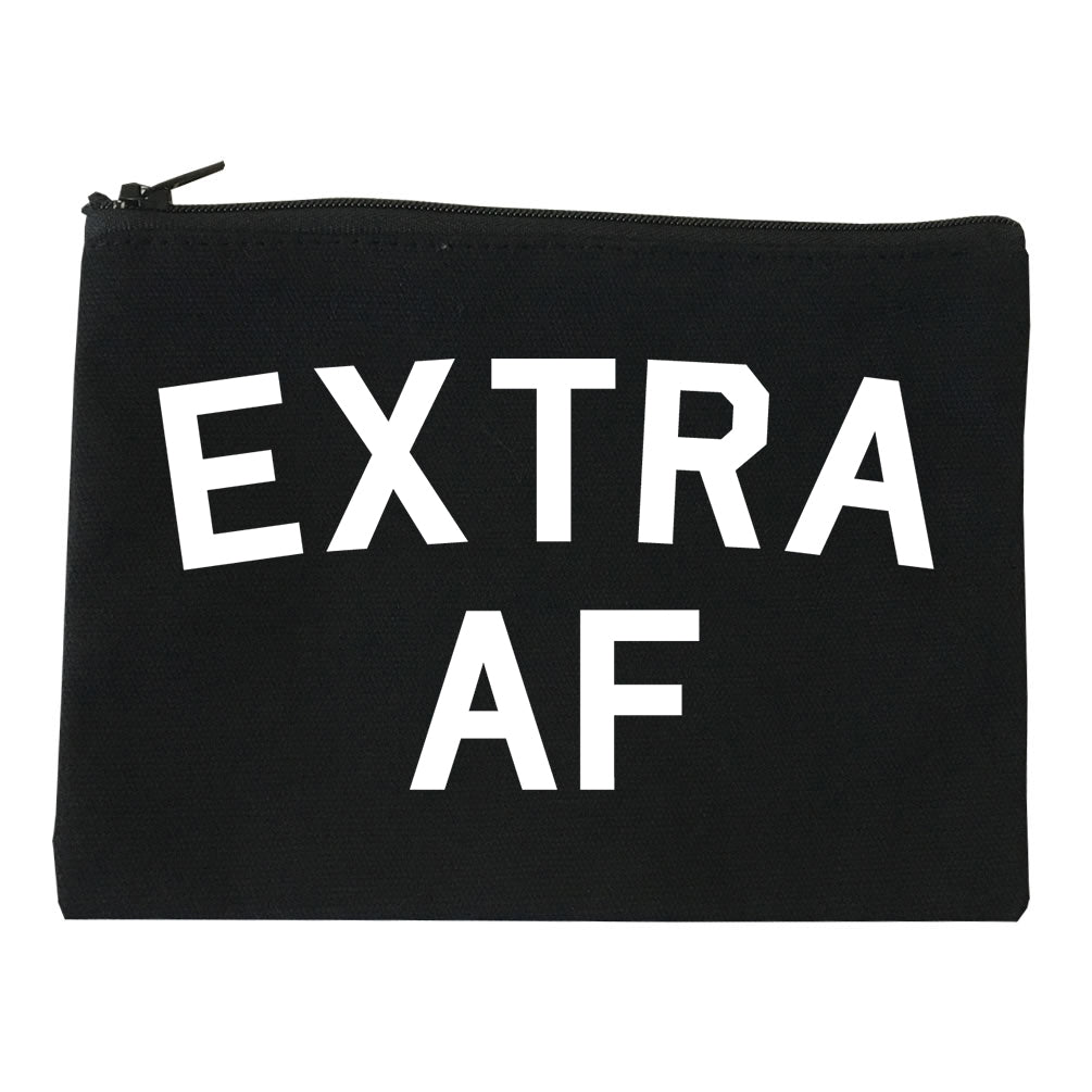 Extra AF Funny Makeup Bag Red