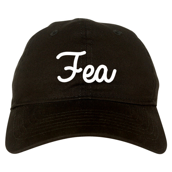 Fea Ugly Spanish Chest black dad hat
