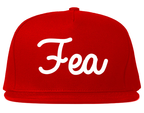 Fea Ugly Spanish Chest Red Snapback Hat