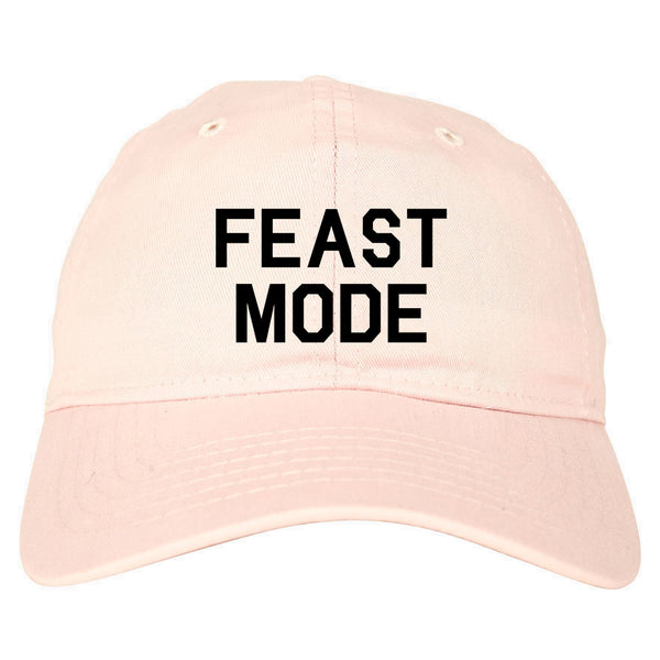Feast Mode Thanksgiving Food Pink Dad Hat