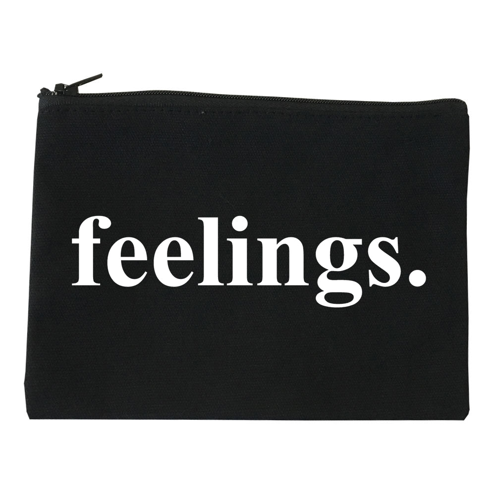 Feelings Emotional black Makeup Bag