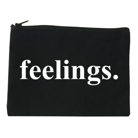 Feelings Emotional black Makeup Bag
