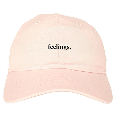 Feelings Emotional pink dad hat
