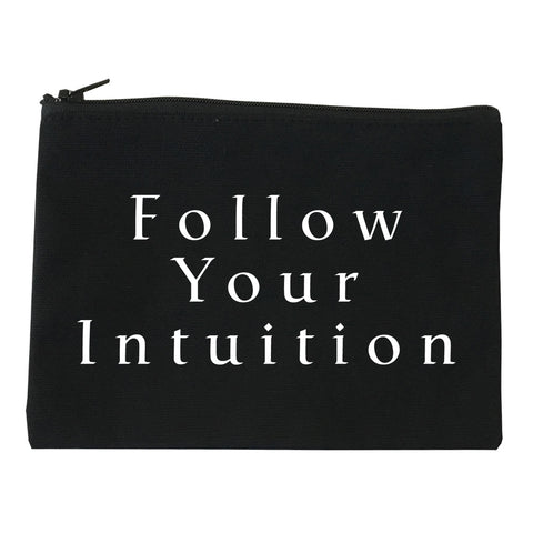 Follow Your Intuition Makeup Bag Red