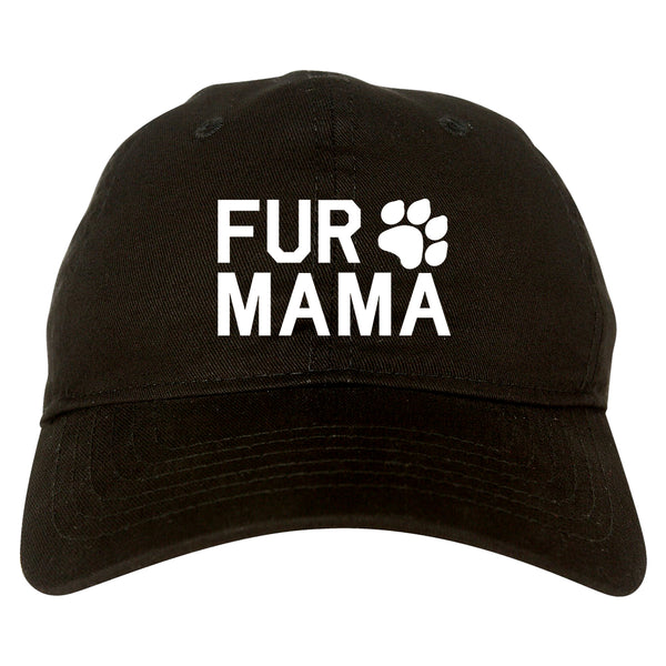 Fur Mama Dog Mom Black Dad Hat