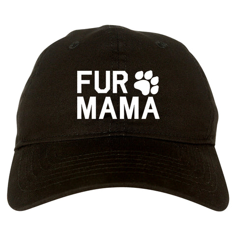 Fur Mama Dog Mom Black Dad Hat