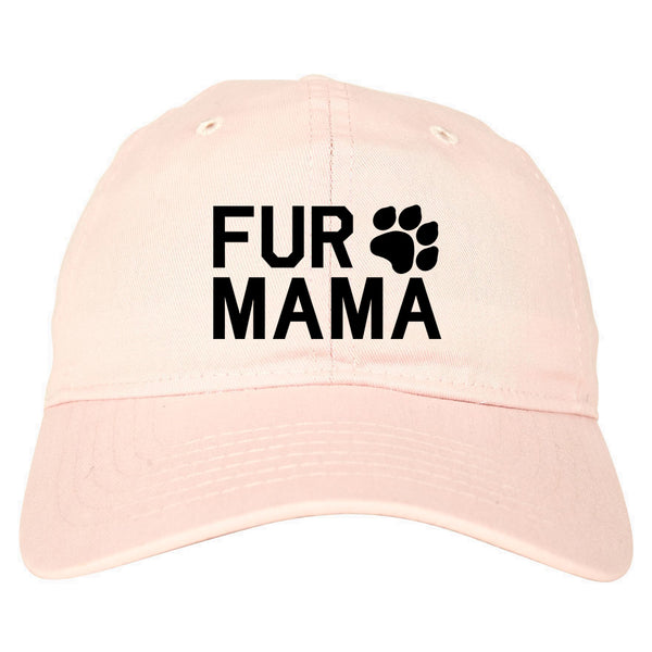 Fur Mama Dog Mom Pink Dad Hat