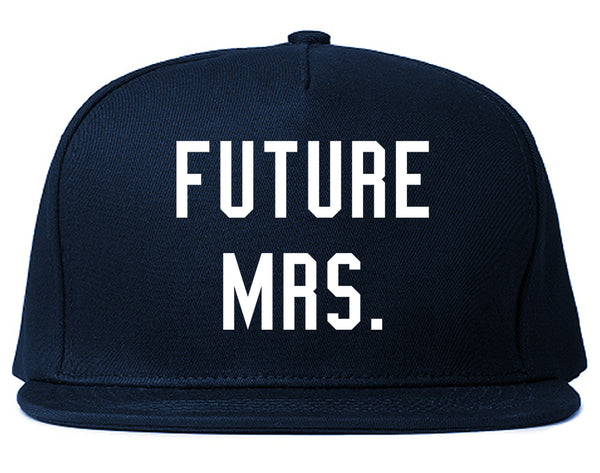 Future Mrs Bride Bridal Shower Blue Snapback Hat