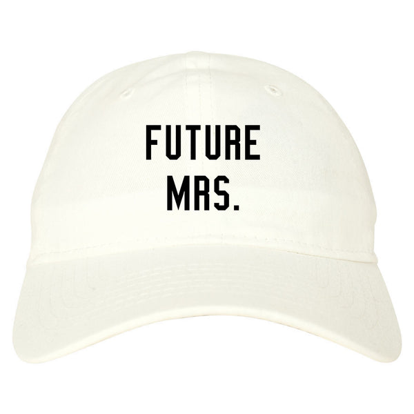 Future Mrs Bride Bridal Shower white dad hat