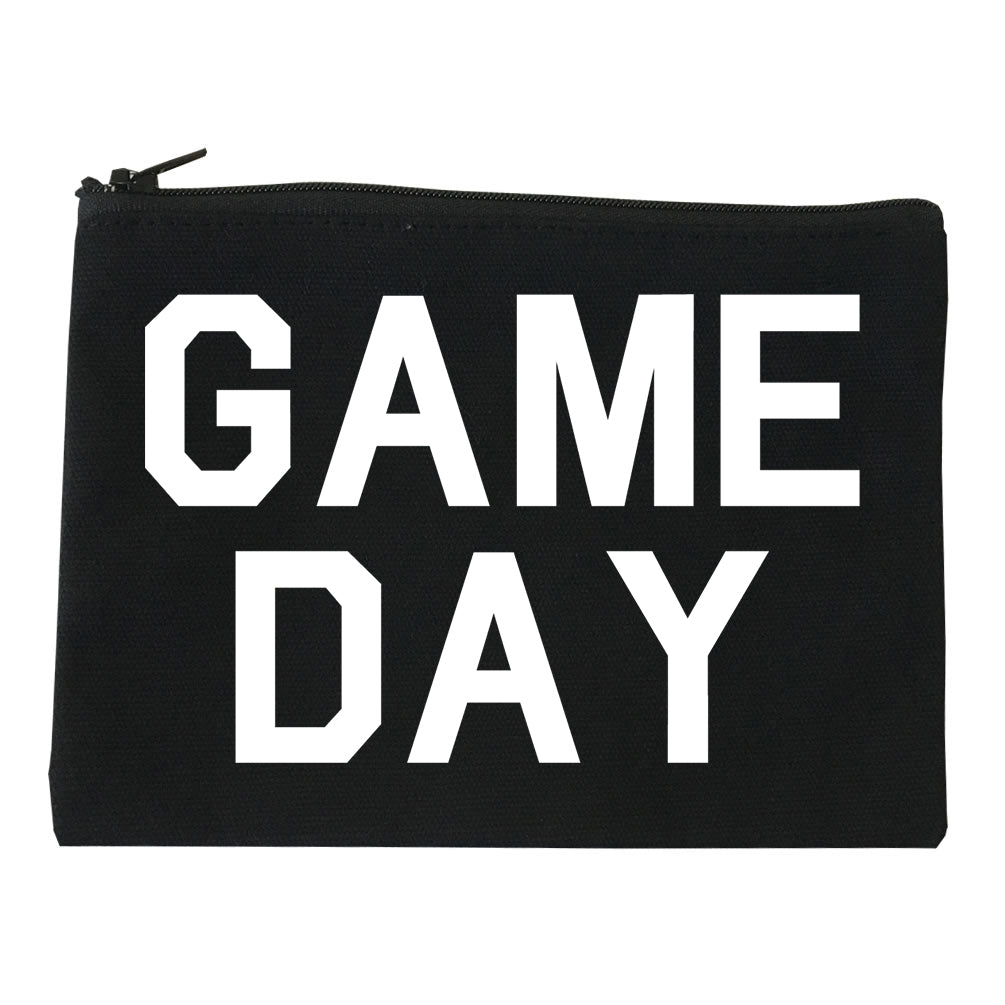 Game Day Sports Black Makeup Bag