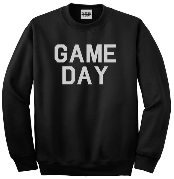 Game Day Sports Black Crewneck Sweatshirt