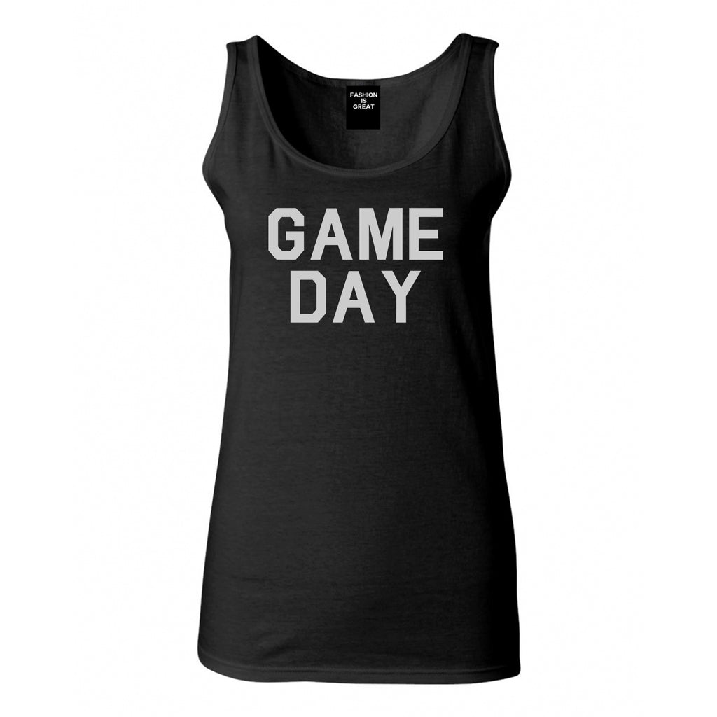 Game Day Sports Black Tank Top