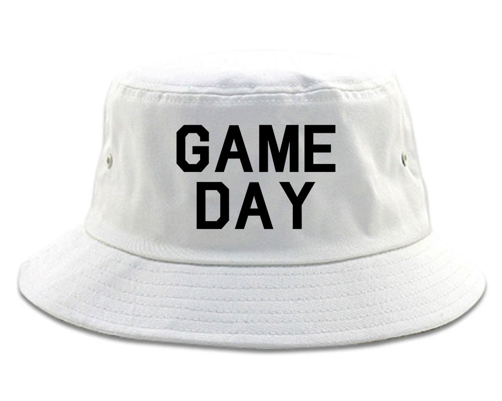 Game Day Sports White Bucket Hat