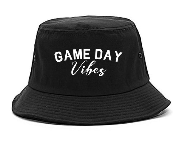 Game Day Vibes Black Bucket Hat
