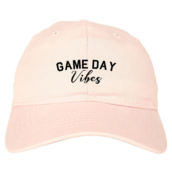 Game Day Vibes Pink Dad Hat