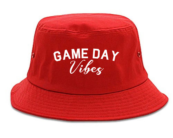 Game Day Vibes Red Bucket Hat