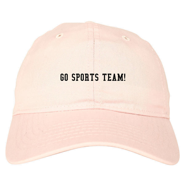 Go Sports Team Pink Dad Hat