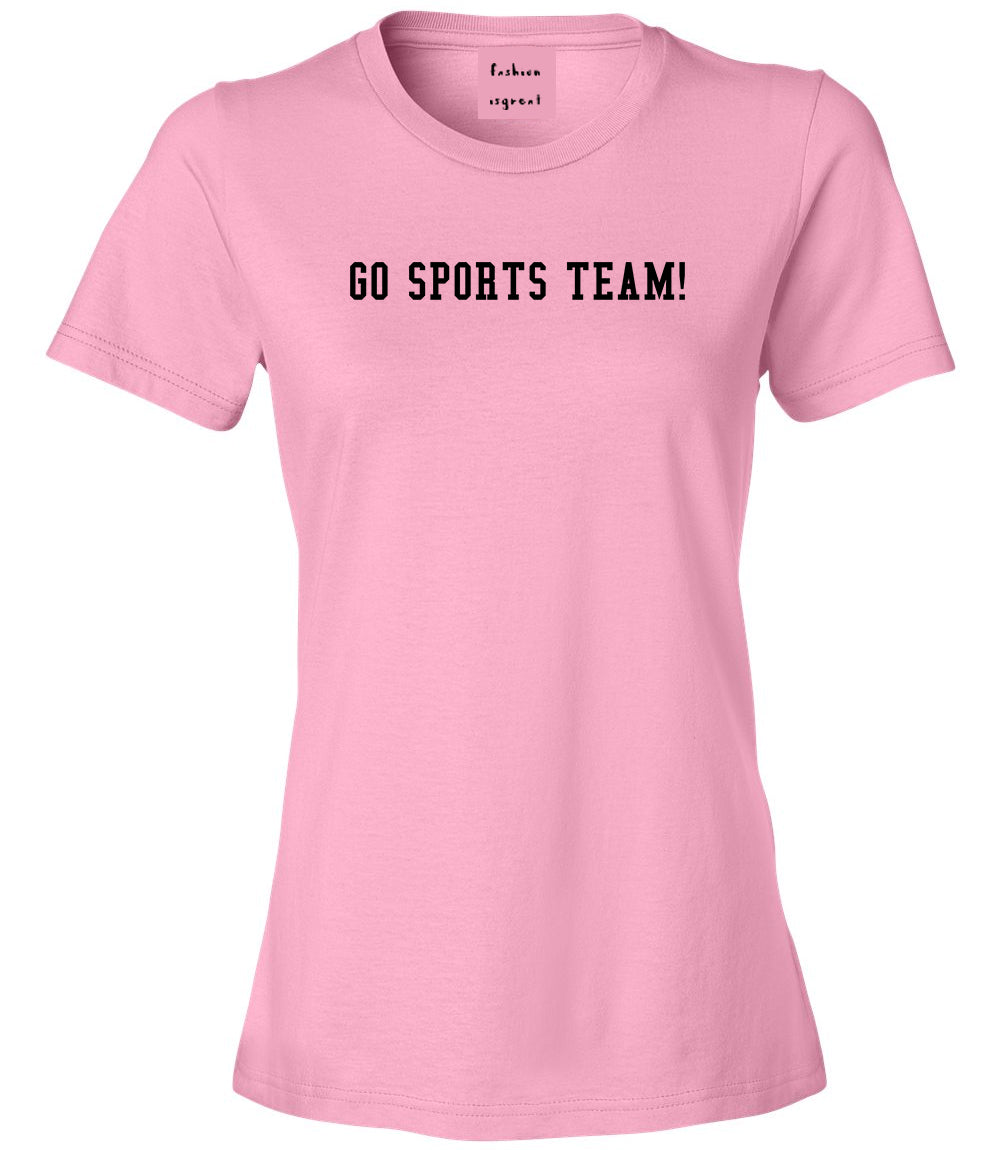 Go Sports Team Pink T-Shirt