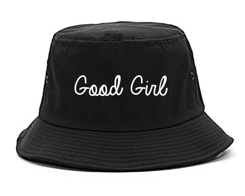 Good Girl Black Bucket Hat