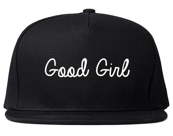 Good Girl Black Snapback Hat