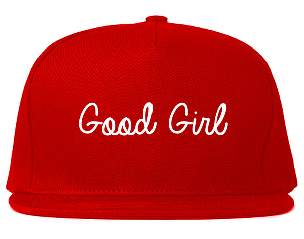 Good Girl Red Snapback Hat