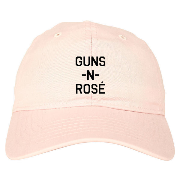 Guns And Rose Funny Concert Pink Dad Hat