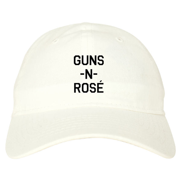 Guns And Rose Funny Concert White Dad Hat