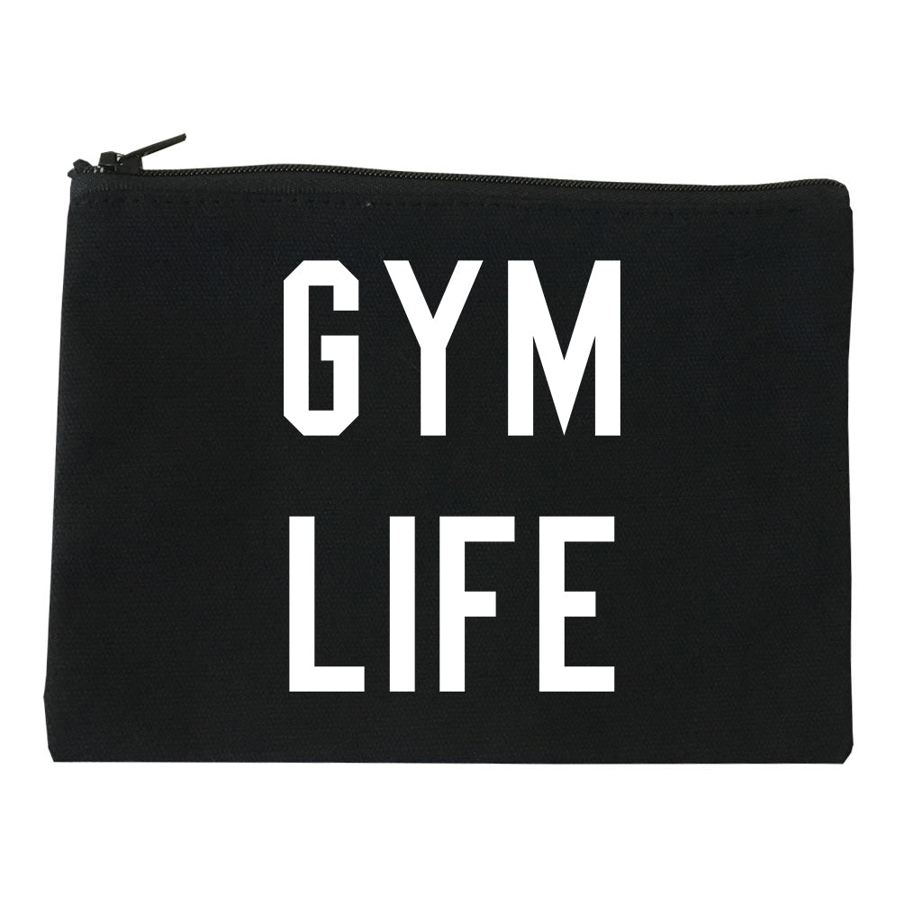 Gym Life Black Makeup Bag