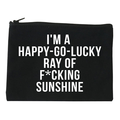 Happy Go Lucky Makeup Bag Red