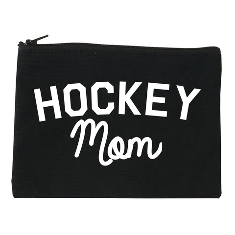 Hockey Mom Sports Makeup Bag Red