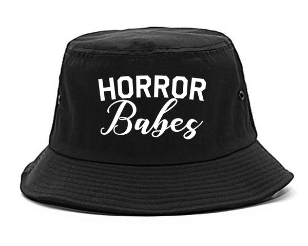 Horror Babes Halloween Black Bucket Hat