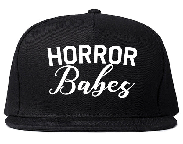 Horror Babes Halloween Black Snapback Hat