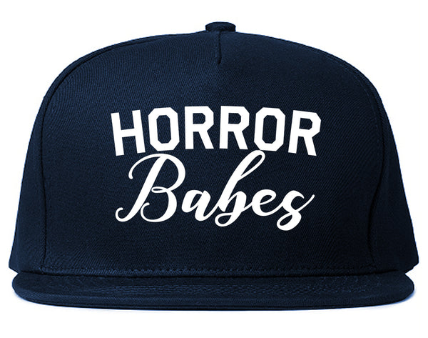 Horror Babes Halloween Blue Snapback Hat