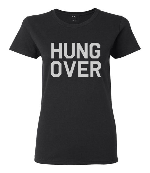 Hungover Drinking Black T-Shirt