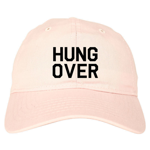 Hungover Drinking Pink Dad Hat