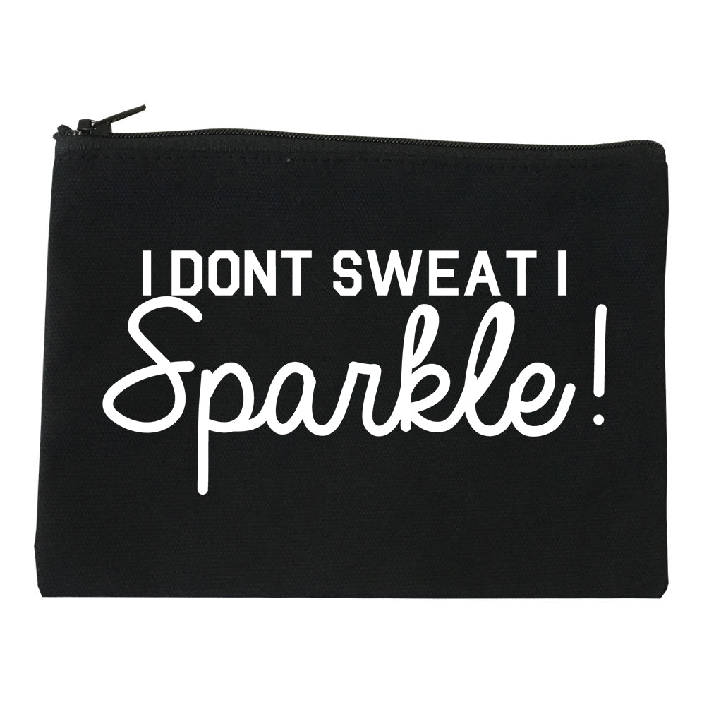 I Dont Sweat I Sparkle Makeup Bag Red