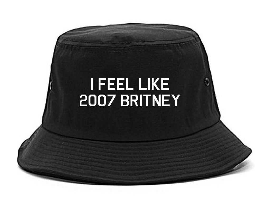 I Feel Like 2007 Britney black Bucket Hat