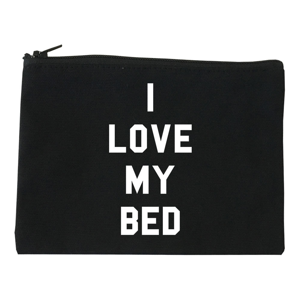 I Love My Bed Makeup Bag