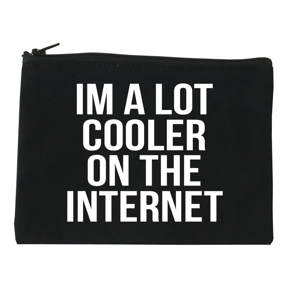 Im A Lot Cooler On The Internet Makeup Bag Red