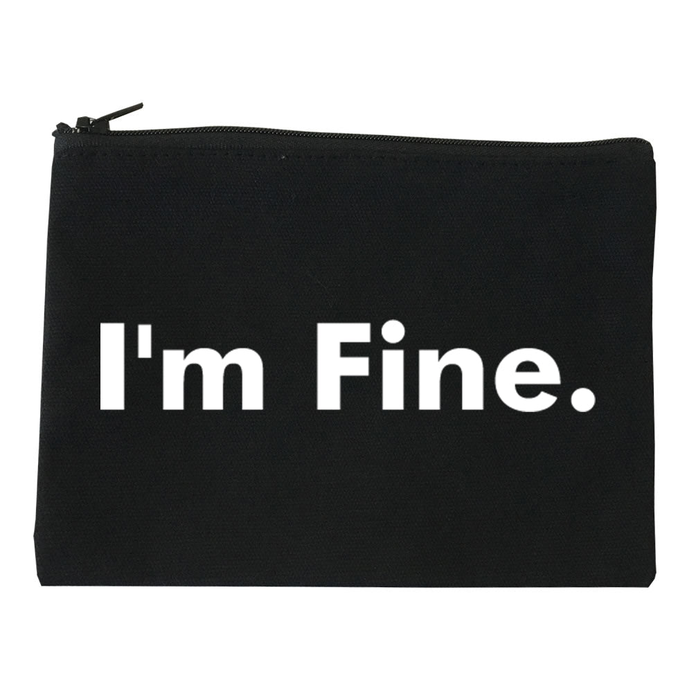 Im Fine Funny Makeup Bag Red