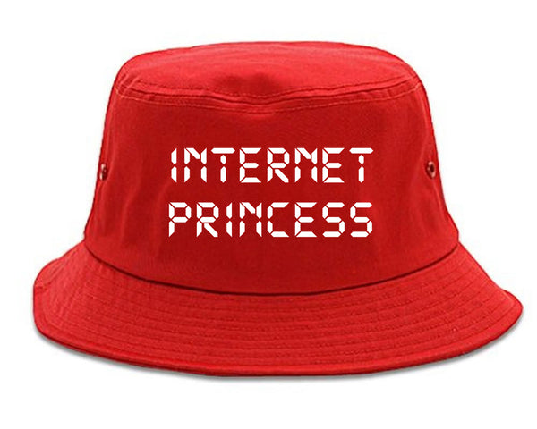 Internet Princess Wifi red Bucket Hat