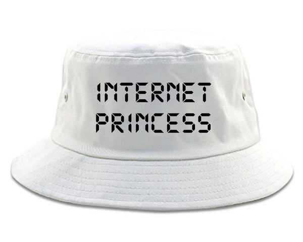 Internet Princess Wifi white Bucket Hat