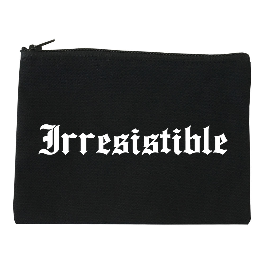 Irresistible Goth Graphic Makeup Bag Red
